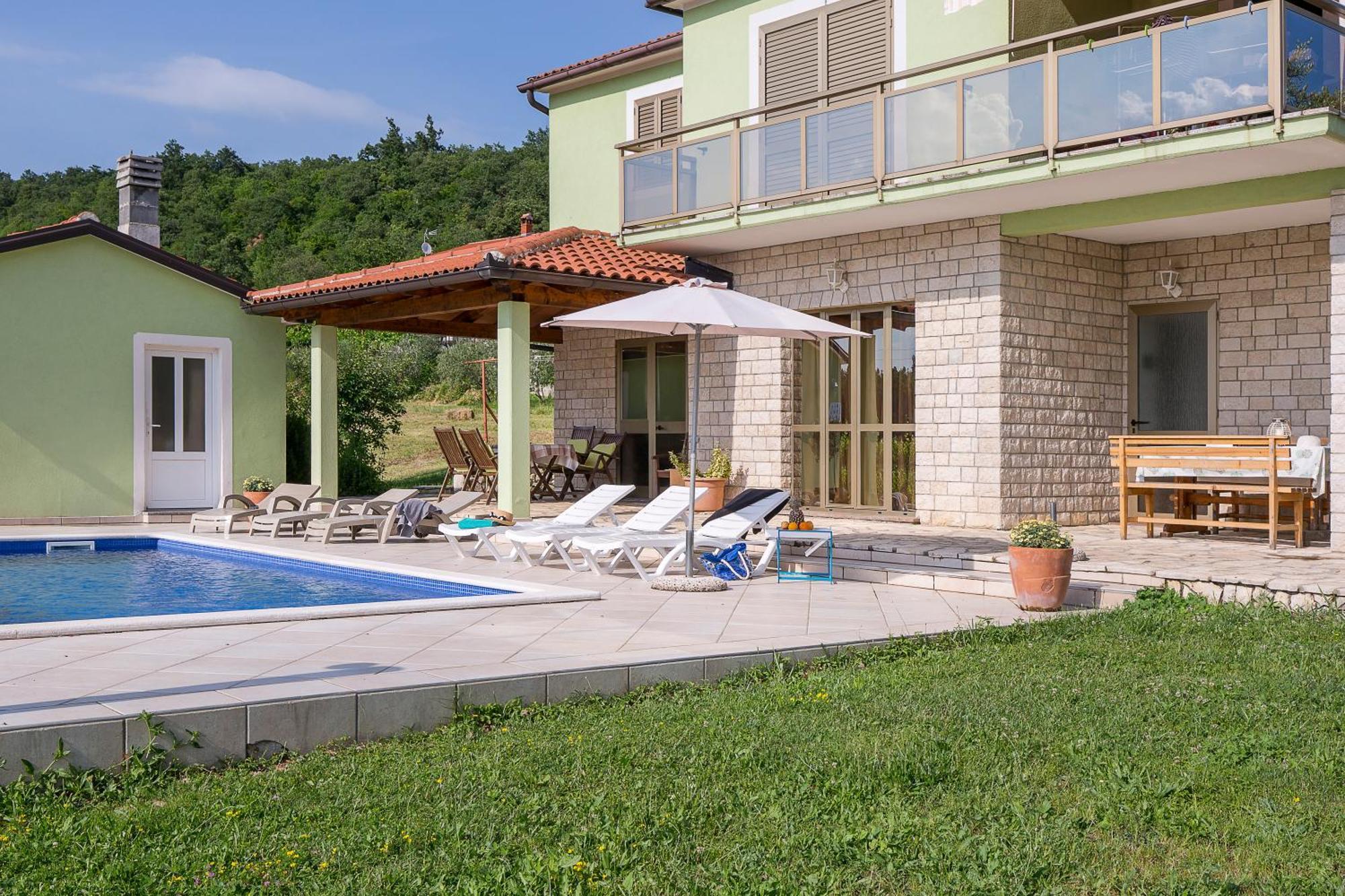 Apartments Cekada Labin  Ngoại thất bức ảnh